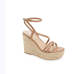 BP.  Cohan Espadrille Platform Wedge Sandal